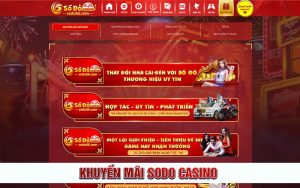 khuyến mãi sodo casino